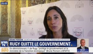 Brune Poirson: "En démissionnant, François de Rugy protège le gouvernement et le ministère de la Transition écologique"