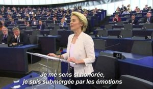 Ursula Von der Leyen élue présidente de la Commission européenne