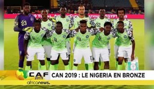 CAN 2019 : le Nigeria prend la troisième place