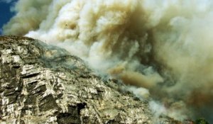 En pleine canicule de l'été 2003, la montagne du Néron s'est embrasée