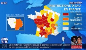 Sécheresse: 73 départements touchés