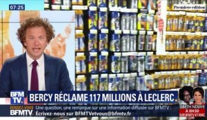 Bercy réclame 117 millions à Leclerc