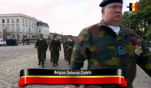 Problème de synchronisation lors du défilé de la Fête nationale belge