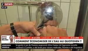 Canicule: Alors que la sécheresse touche plusieurs départements, quels sont les gestes à prendre pour économiser de l’eau au quotidien ? - VIDEO