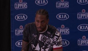 Clippers - Kawhi Leonard : "On peut écrire l'histoire"