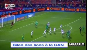 Jakaarlo bi du 26 Juillet 2019 : Bilan des Lions a la CAN 2019