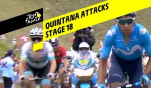 Quintana Attacks  - Étape 18 / Stage 18 - Tour de France 2019