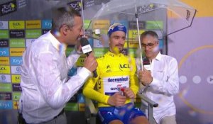 Tour de France 2019 / Julian Alaphilippe : "J'ai été touché mais je n'ai pas coulé"