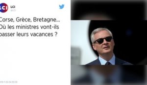 Grèce ou Bretagne : que font les ministres pour leurs vacances d’été ?