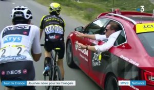 Tour de France : la course interrompue à cause de la grêle, fin du rêve pour Thibaut Pinot