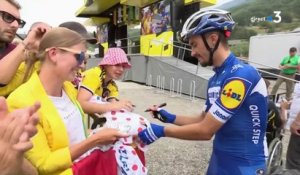 Tour de France 2019 / Julian Alaphilippe : "Je sens les gens heureux de m'encourager"