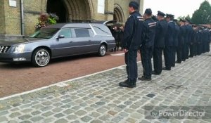 Funérailles de Gilbert Deleu à Comines-Warneton