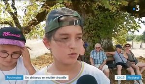 Cantal : la visite d'une citadelle détruite se fait en réalité virtuelle
