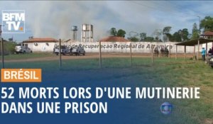 52 morts lors d’une mutinerie dans une prison brésilienne