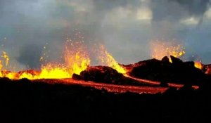 Troisième éruption du Piton de la Fournaise en un an