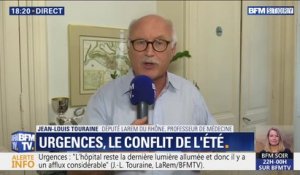 Crise des urgences: "Quand des malades restent des jours et des jours dans des services d'urgence, c'est que quelque chose ne fonctionne pas" selon Jean-Louis Touraine