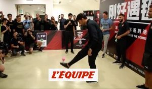 Les Rennais s'amusent en jonglant - Foot - T. champions