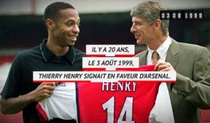 Transferts - Il y a 20 ans, Henry signait à Arsenal