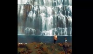 Venez découvrir les chutes Dynjandi en Islande... Magnifique