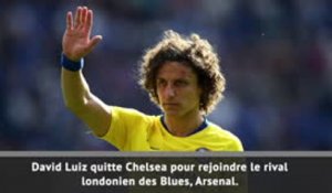 Transferts - David Luiz débarque à Arsenal