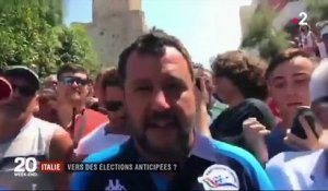 Italie : Matteo Salvini réclame de nouvelles élections après l'explosion de la coalition