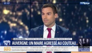Maire agressé à Saint-Myon: pour Julien Odoul (RN), "agresser un maire, c'est s'attaquer à la République"