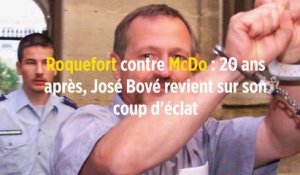 Roquefort contre McDo : 20 ans après, José Bové revient sur son coup d'éclat