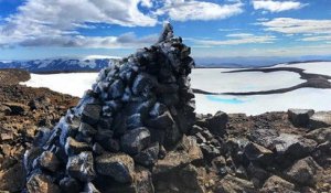 Islande :  un glacier disparu, monument pour sensibiliser les générations futures