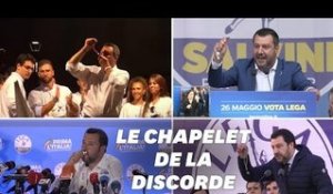 Matteo Salvini brandit son chapelet et ça devient une habitude