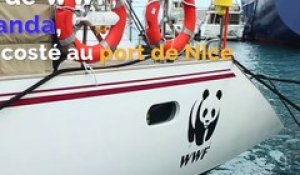 L'escale niçoise du voilier de WWF pour sensibiliser à la pollution plastique en mer