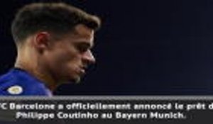 Transferts - Le Barça prête Coutinho au Bayern Munich
