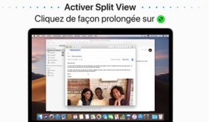 Utiliser Split View sur votre Mac – Assistance Apple
