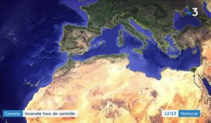 Espagne : un incendie hors de contrôle aux Canaries