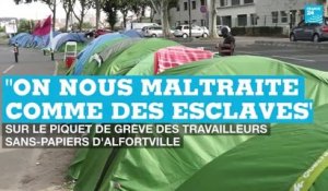 Travailleurs sans-papiers d’Alfortville : "On nous maltraite comme des esclaves"