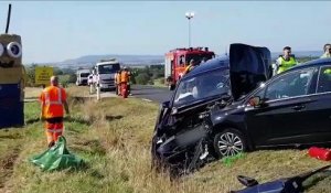 Une collision entre trois véhicules fait huit blessés à Ceintrey (54)