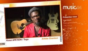 MUSIC 24 : Togo, KOSSI APÉ'SON APÉVIA, Artiste Chanteuse