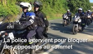 G7 à Biarritz : 17 interpellations, 4 policiers légèrement blessés