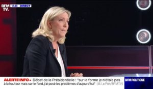 Marine Le Pen est "convaincue" qu'elle peut être élue Présidente, car "les Français veulent une politique fondamentalement différente"