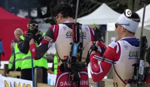 Reportage - Le col de Porte accueille une étape de la Coupe de France de biathlon