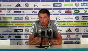 Thierry Laurey : "Pas catastrophique de perdre face à Rennes"