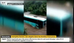 Découvrez les images impressionnantes des dégâts causés par la tempête Dorian dans les Antilles françaises - VIDEO