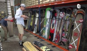 Reportage - Nok Boards : des snowboards recyclés