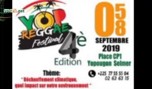 '' Yop Reggae Festival'' 2019:Les amoureux du Reggae se donnent rdv à Yopougon du 05 au 08 Septembre
