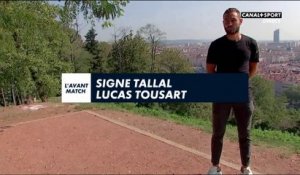 Signé Tallal avec Lucas Tousart (Olympique Lyonnais)