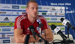 conférence de presse avant Racing Strasbourg - Monaco