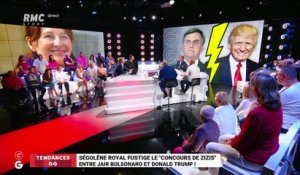 Les tendances GG : Ségolène Royal fustige le "Concours de zizis" entre Jair Bolsonaro et Donald Trump ! - 02/09