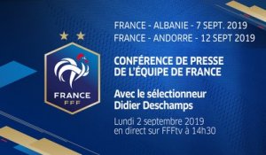 La conférence de presse de Didier Deschamps en direct (14h30)