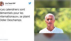 Équipe de France : Sources de blessures, Deschamps pointe du doigt les « calendriers démentiels » des joueurs