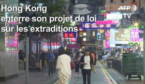 Hong Kong: le retrait du texte arrive "trop tard" (Joshua Wong)