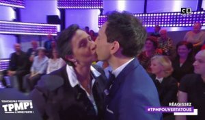 Le baiser de Danielle Moreau et Jordan de Luxe